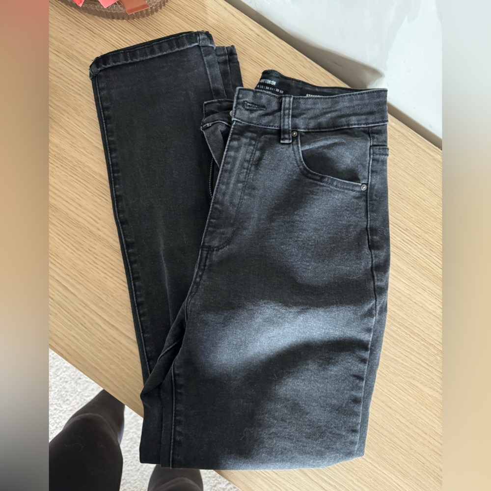 Cotton on Gray Jeans